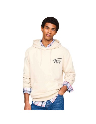 TOMMY HILFIGER SUDADERA DM0DM19229_CRU CRUDO (M)