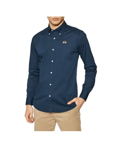 LA MARTINA CAMISA CCMC02PP003_MAR MARINO (M)