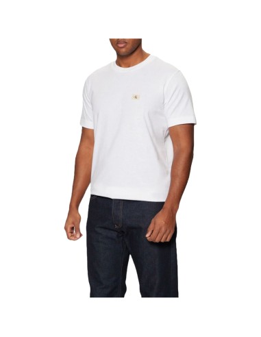 CALVIN KLEIN CAMISETAS J30J327100_BL BLANCO (M)