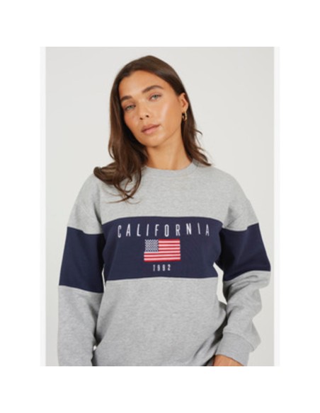 BRAVE SOUL SUDADERA 69NORAGRY_GR GRIS (W) BRAVE SOUL SUDADERA 69NORAGRY_GR GRIS (W)