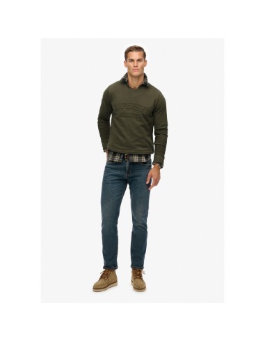 SUPERDRY SUDADERA M2014392A_VE VERDE (M)
