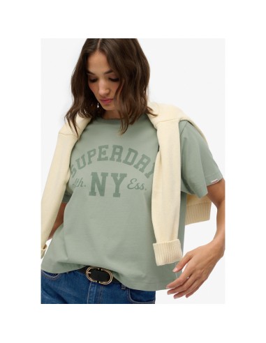SUPERDRY CAMISETAS W1011756A_VE VERDE (W)