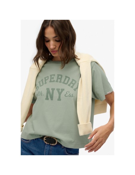 SUPERDRY CAMISETAS W1011756A_VE VERDE (W) SUPERDRY CAMISETAS W1011756A_VE VERDE (W)