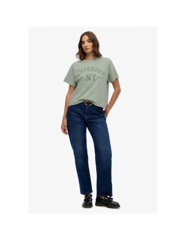 SUPERDRY CAMISETAS W1011756A_VE VERDE (W)