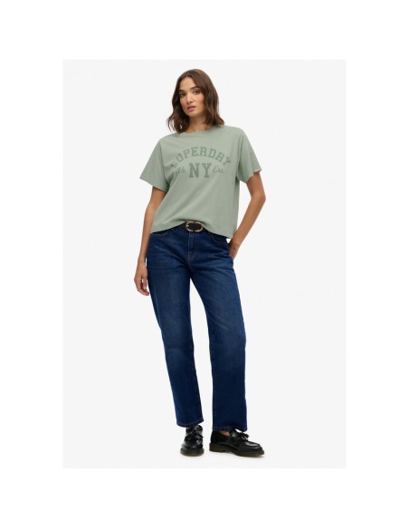 SUPERDRY CAMISETAS W1011756A_VE VERDE (W) SUPERDRY CAMISETAS W1011756A_VE VERDE (W)