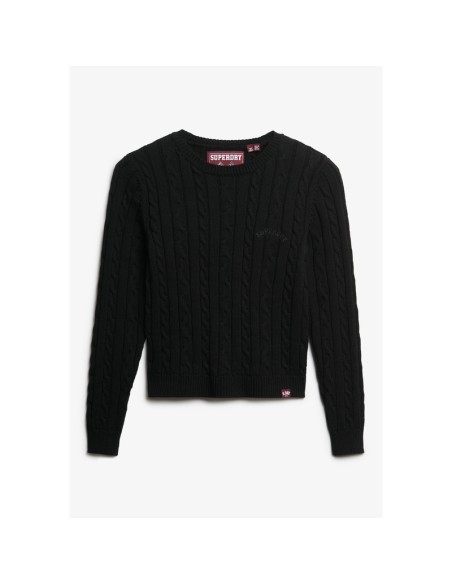 SUPERDRY JERSEY W6110685A_NG NEGRO (W)