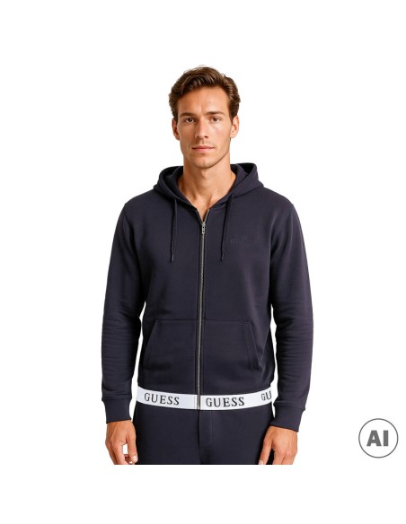 GUESS SUDADERA U3YQ00KBS91_MAR MARINO (M) GUESS SUDADERA U3YQ00KBS91_MAR MARINO (M)