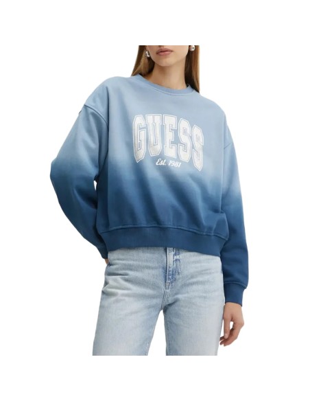 GUESS SUDADERA W4BQ10KBY51_AZ AZUL (W) GUESS SUDADERA W4BQ10KBY51_AZ AZUL (W)