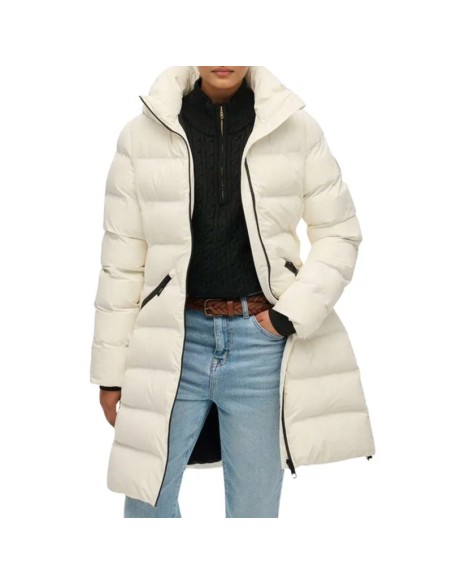 SUPERDRY ABRIGO W5011982A_BL BLANCO (W)