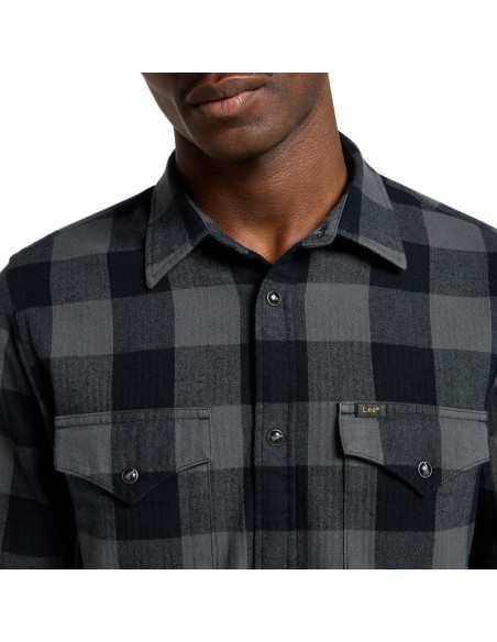 LEE CAMISA 112355745_GR GRIS (M) LEE CAMISA 112355745_GR GRIS (M)