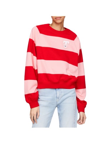 TOMMY HILFIGER SUDADERA DW0DW17789_RO ROJO (W)