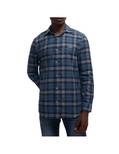 GUESS CAMISA M4BH53WGK91_AZ AZUL (M)