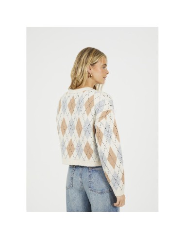 BRAVE SOUL CHAQUETA 125DIAMONDS_BE BEIGE (W)